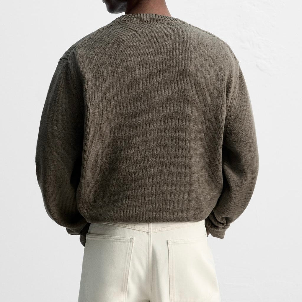 Z.A.R.A Brown Jumper