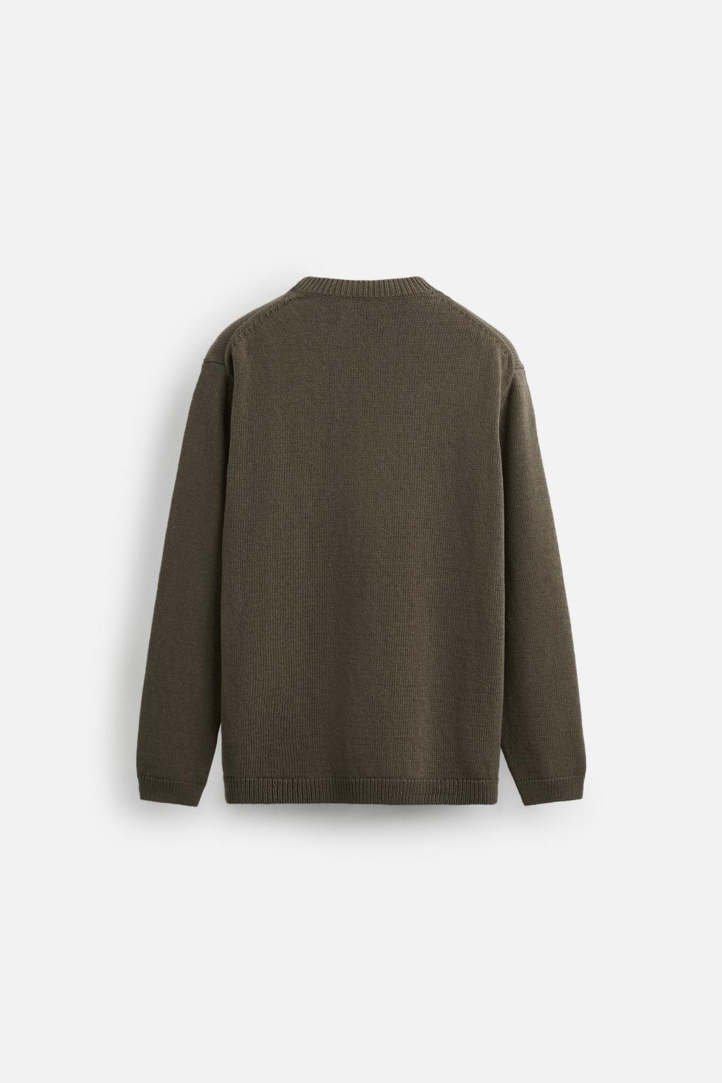 Z.A.R.A Brown Jumper