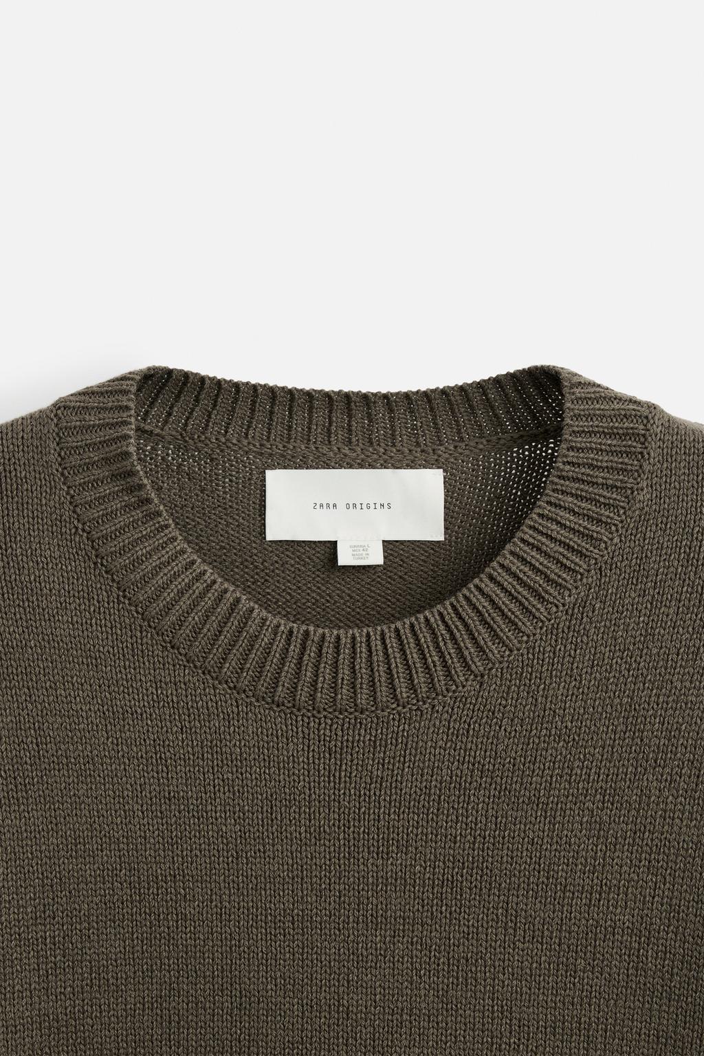Z.A.R.A Brown Jumper
