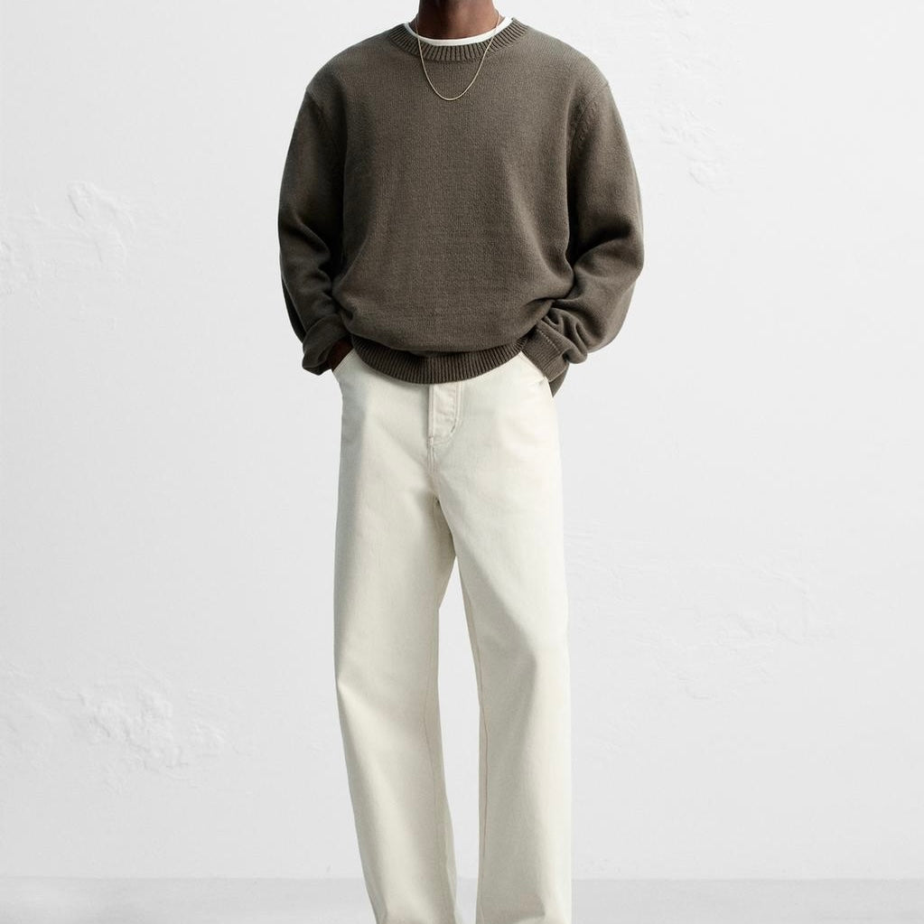 Z.A.R.A Brown Jumper