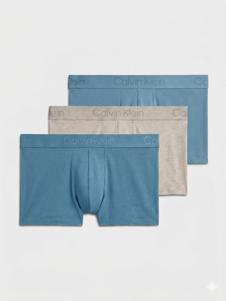 C.a.L.V-I.N. K.L.E.I.N. Cotton Stretch 3-Pack Boxer Brief (Multicolor)