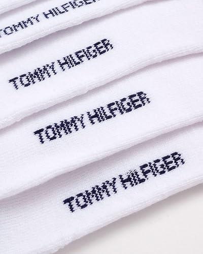 T.o.m.m.y H.i.l.f.i.g.e.r Cotton Cushion Quarter Cut Socks Pack of 3 White