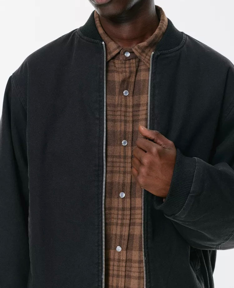 P.U.L.L & B.E.A.R Bomber Jacket Black