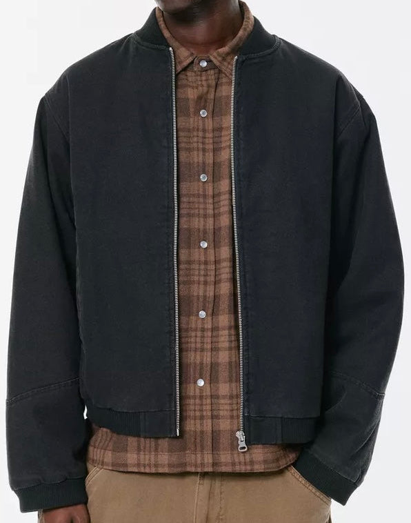 P.U.L.L & B.E.A.R Bomber Jacket Black