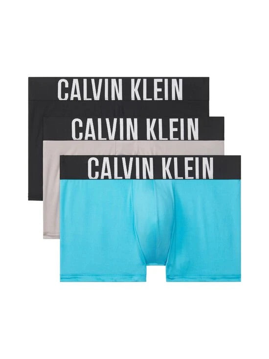 C.a.L.V-I.N. K.L.E.I.N. Cotton Stretch Low Rise Trunks 3-Pack Boxer (Multicolor)