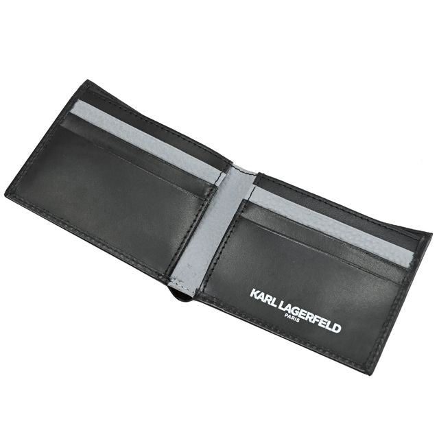 K-a/r_l L-a.g-e.r,f.e,l,d Paris Men's Leather Gift Set, Black, One Size