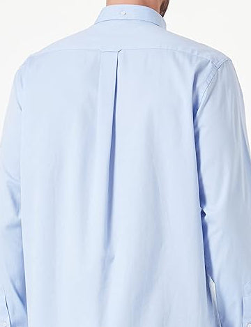 G.A.N.T Oxford Shirt Light Blue With G Logo