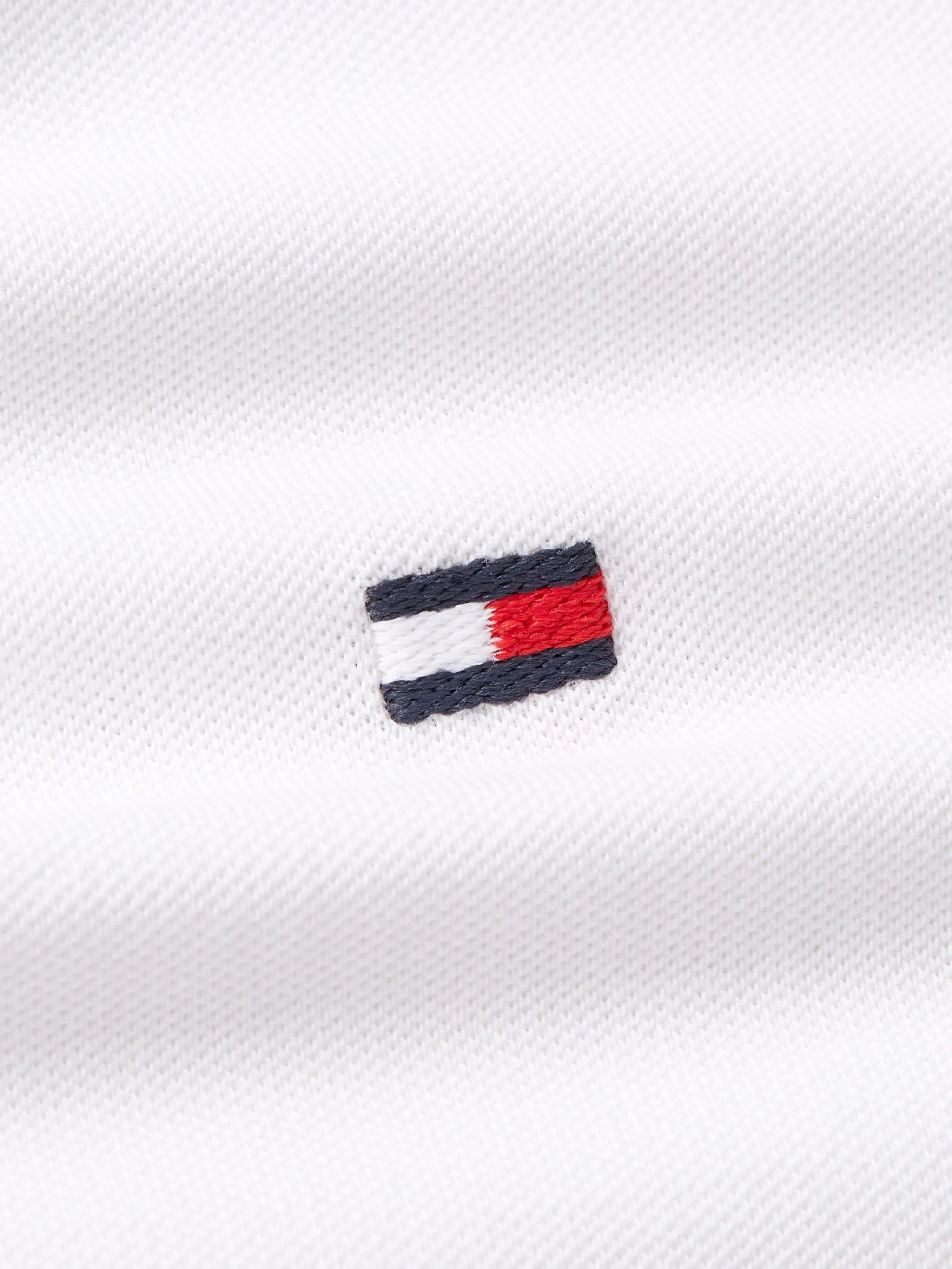 T.O.m-M.Y H.I.L.F.I.G.E.R Polo THE ORIGINAL FITTED PIQUE SS RUGGER White