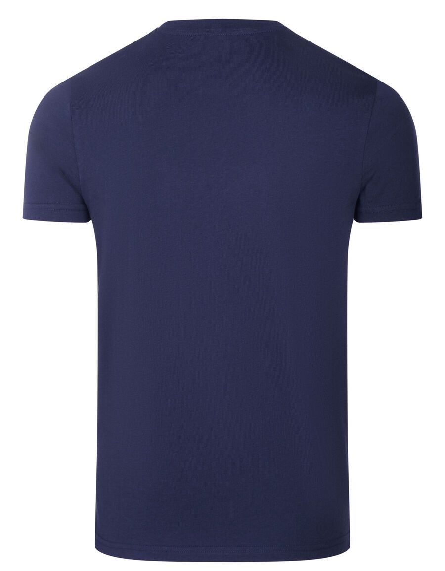 C.a.V-A.L.L.I.  C.L.A.S.S Dark Blue T-shirt Gold