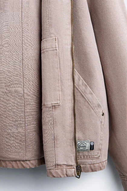 Z.A.R.A Quilted Insulated Jacket Beige