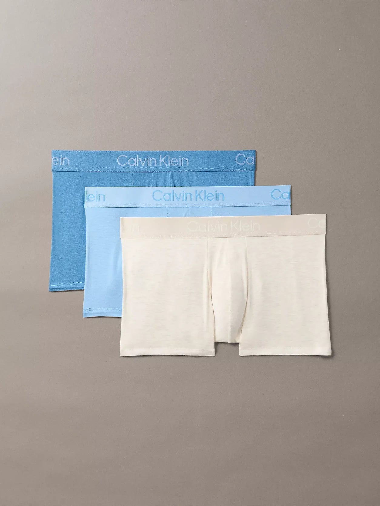 C.a.L.V-I.N. K.L.E.I.N. Cotton Stretch Low Rise Trunks 3-Pack (Multicolor)
