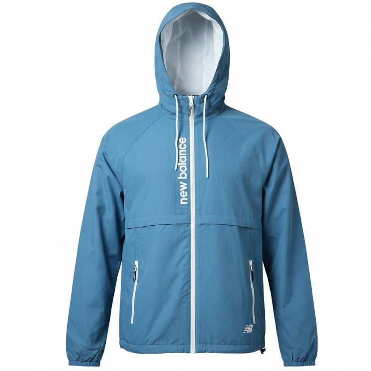 N.e.w B.a.l.a.n.c.e Tech Jacket Quilted Comfort  Full Zip with Pockets Light Blue