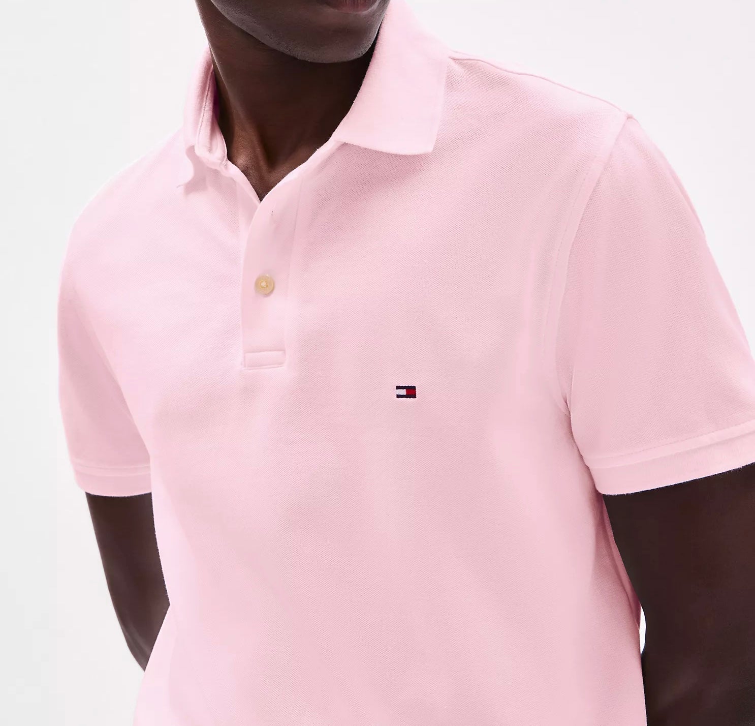 T.O.m-M.Y H.I.L.F.I.G.E.R Polo THE ORIGINAL FITTED PIQUE SS RUGGER Pink