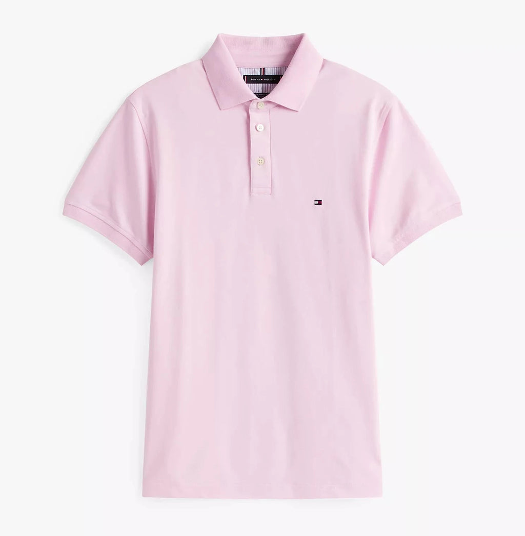 T.O.m-M.Y H.I.L.F.I.G.E.R Polo THE ORIGINAL FITTED PIQUE SS RUGGER Pink