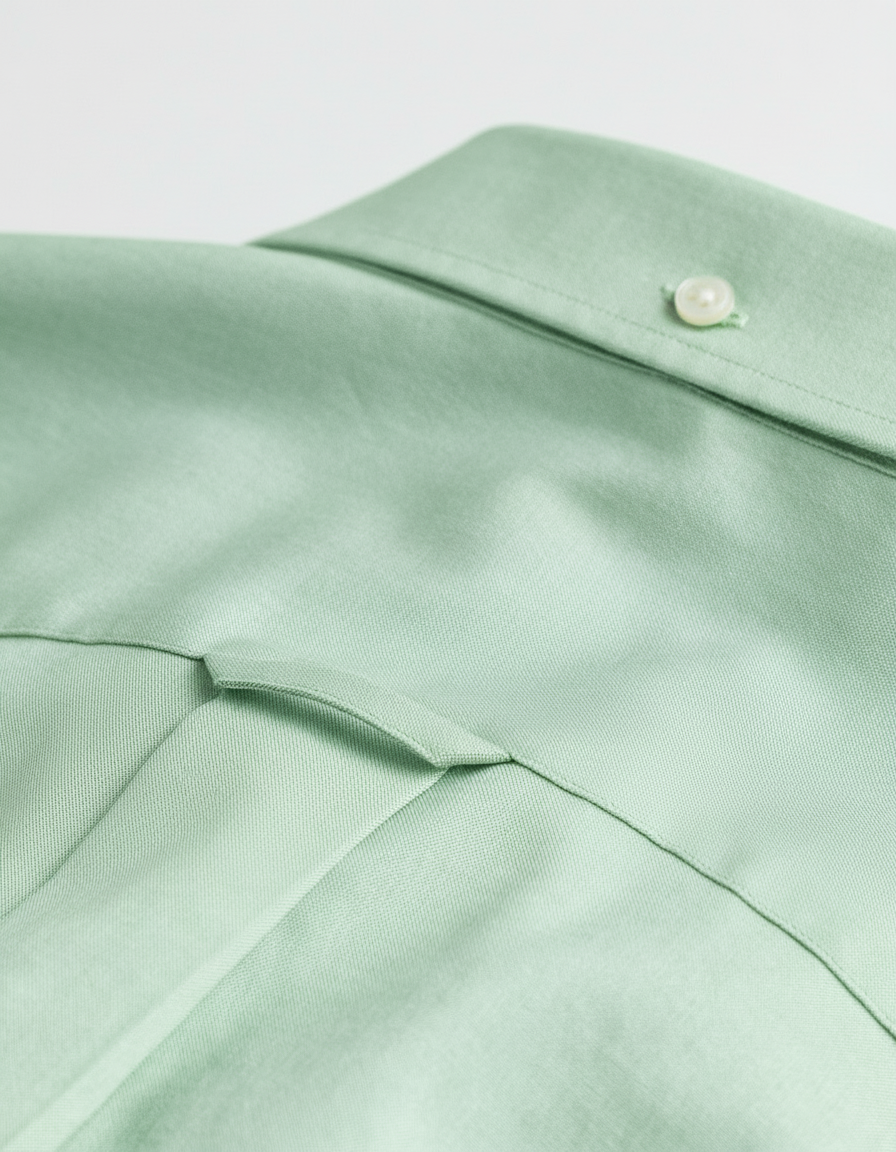 G.a.N-T Oxford Shirt With G Logo Regular Fit Shirt Light Green