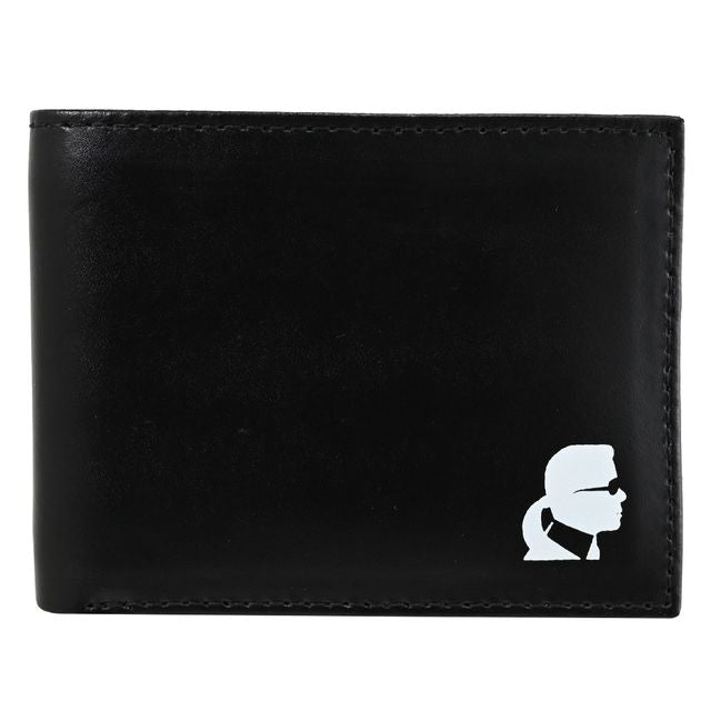 K-a/r_l L-a.g-e.r,f.e,l,d Paris Men's Leather Gift Set, Black, One Size