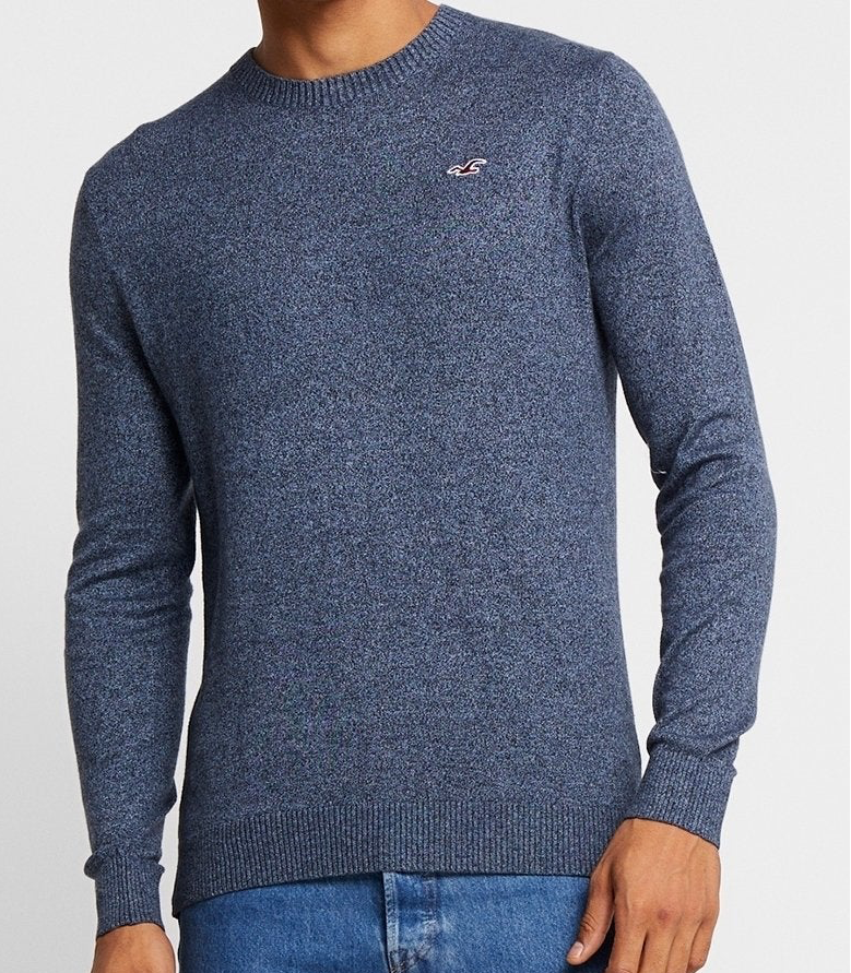 H.o.l.l.i.s.t.e.r Men’s Classic Crewneck Sweater