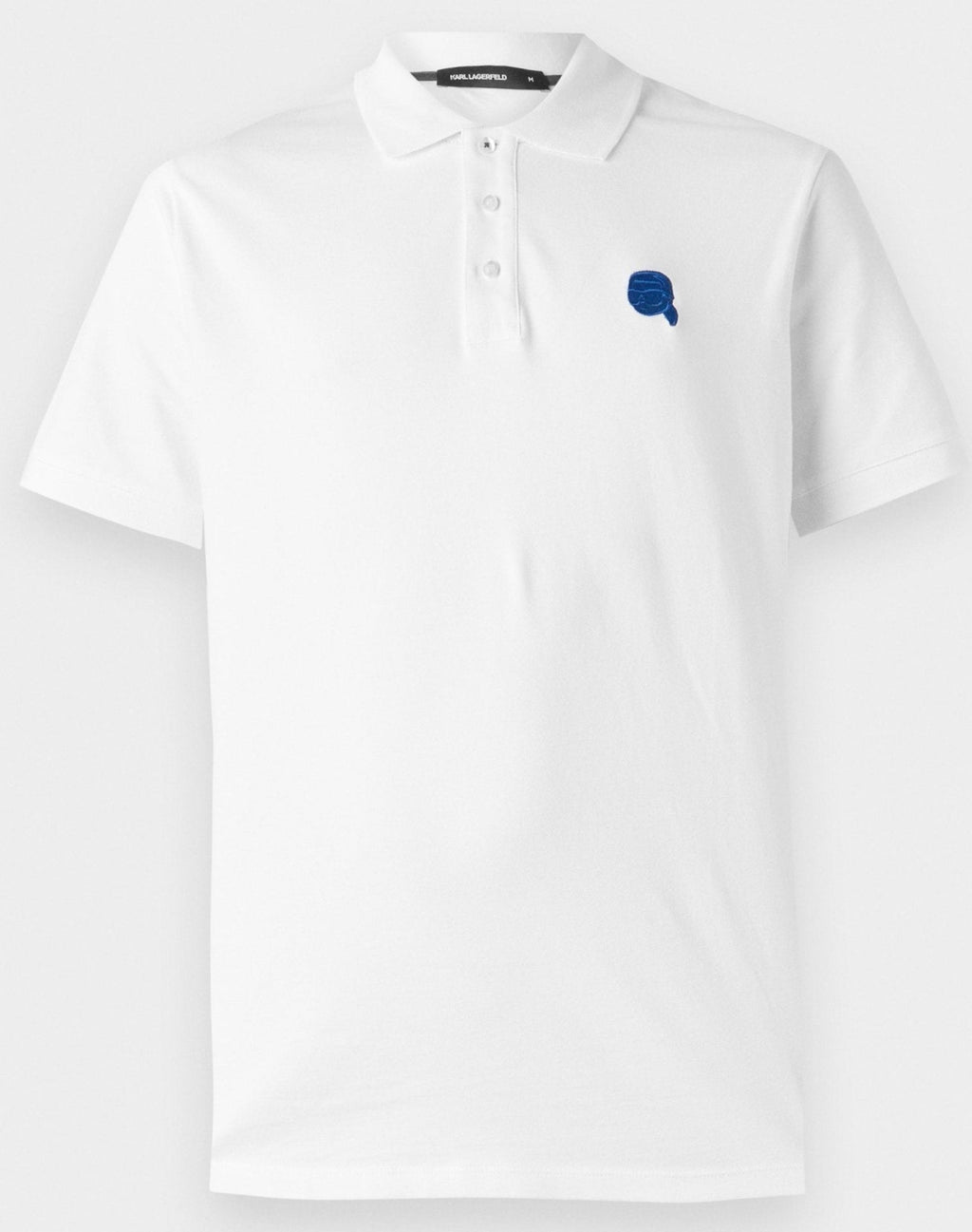 K.a.R.L L.A.G.E.R.F.E.L.D Polo Shirt White