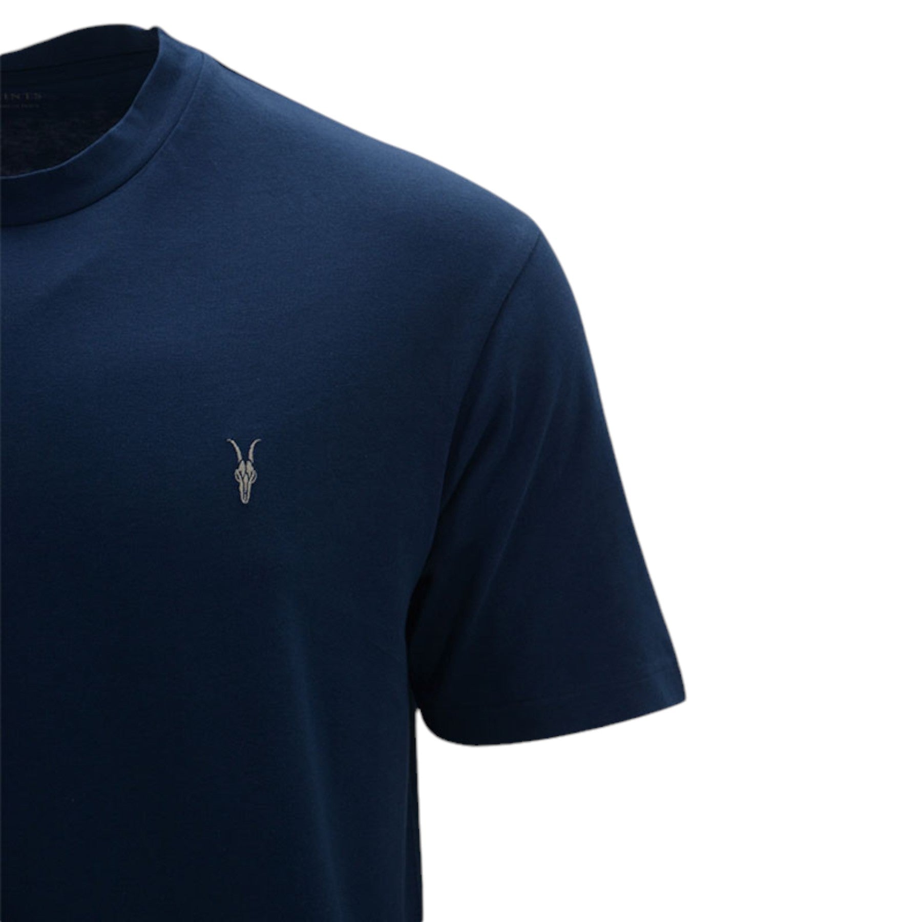 A.l.l.S.a.i.n.t.s Vival SS Crew Ramskull T-Shirt Navy