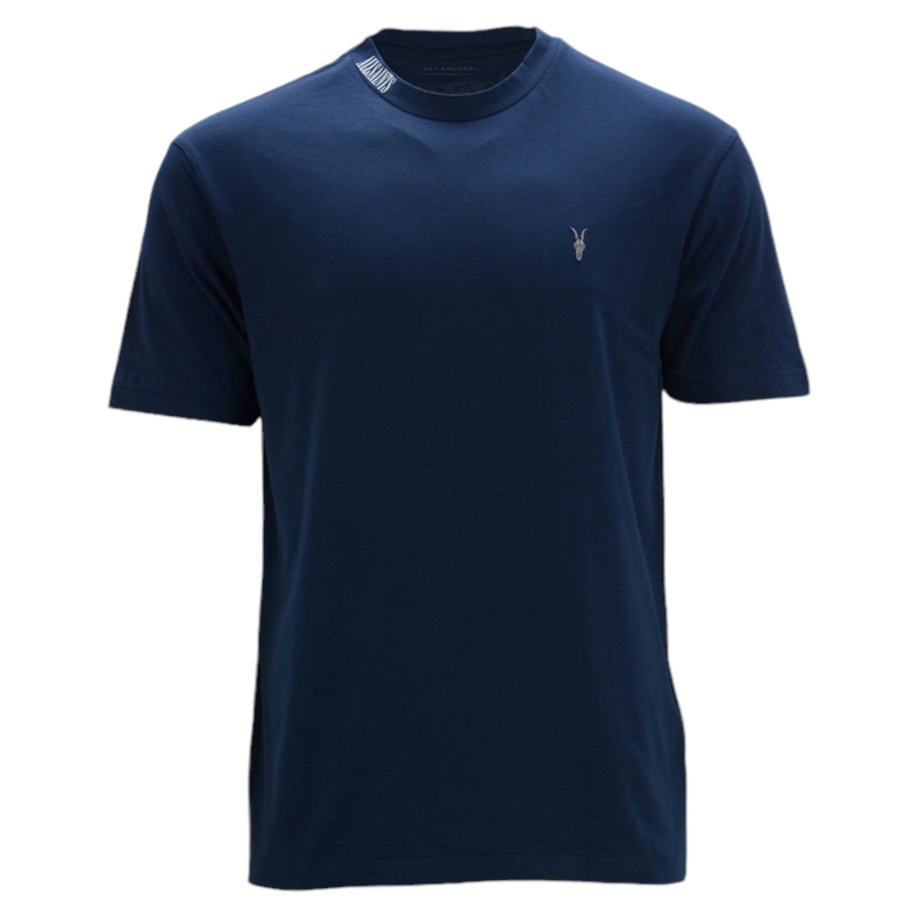 A.l.l.S.a.i.n.t.s Vival SS Crew Ramskull T-Shirt Navy
