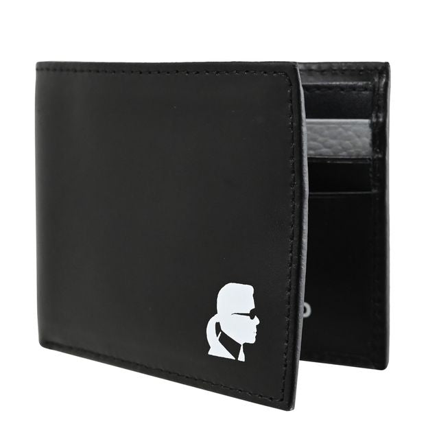 K-a/r_l L-a.g-e.r,f.e,l,d Paris Men's Leather Gift Set, Black, One Size