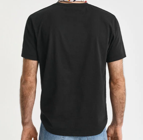 G.a-n.t Reg Shield SS t-shirt Black