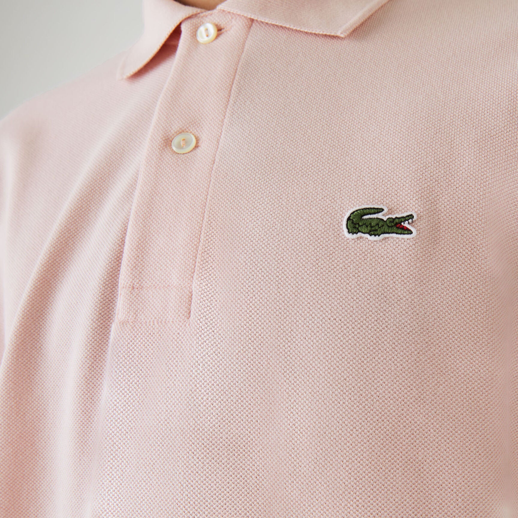 L.a.C.O-S.T.E Classic Fit L.12.12 Original Polo Shirt Pink