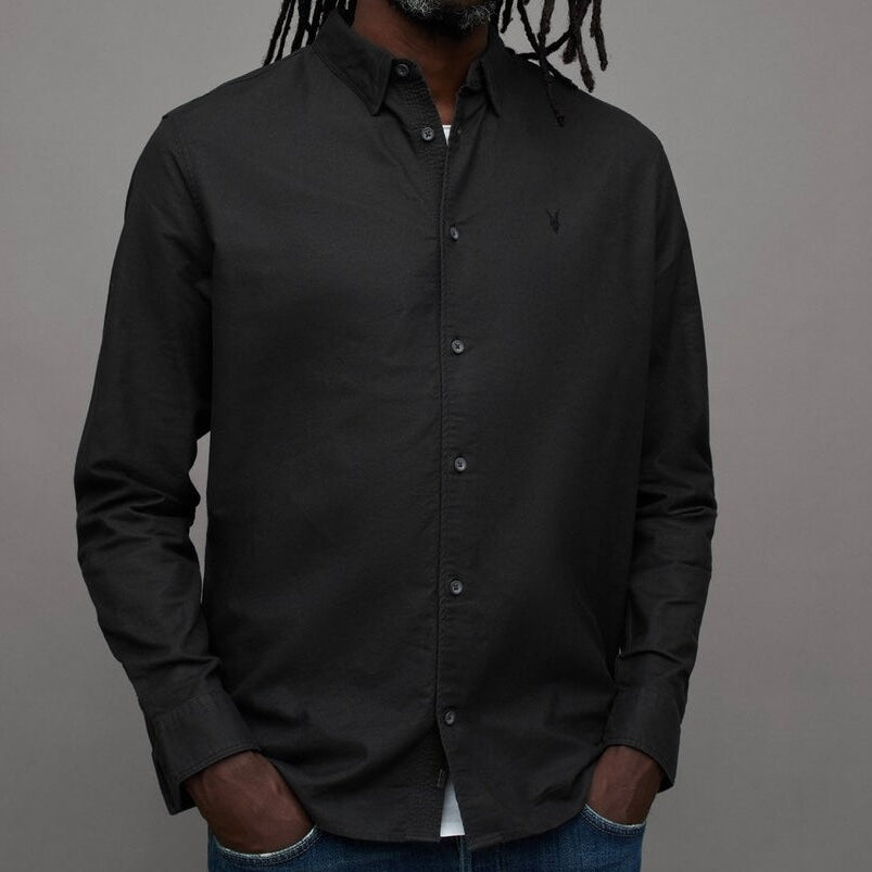 All_Saints_Hermosa_Ram_Skull_black_Original_Shirt_Egypt