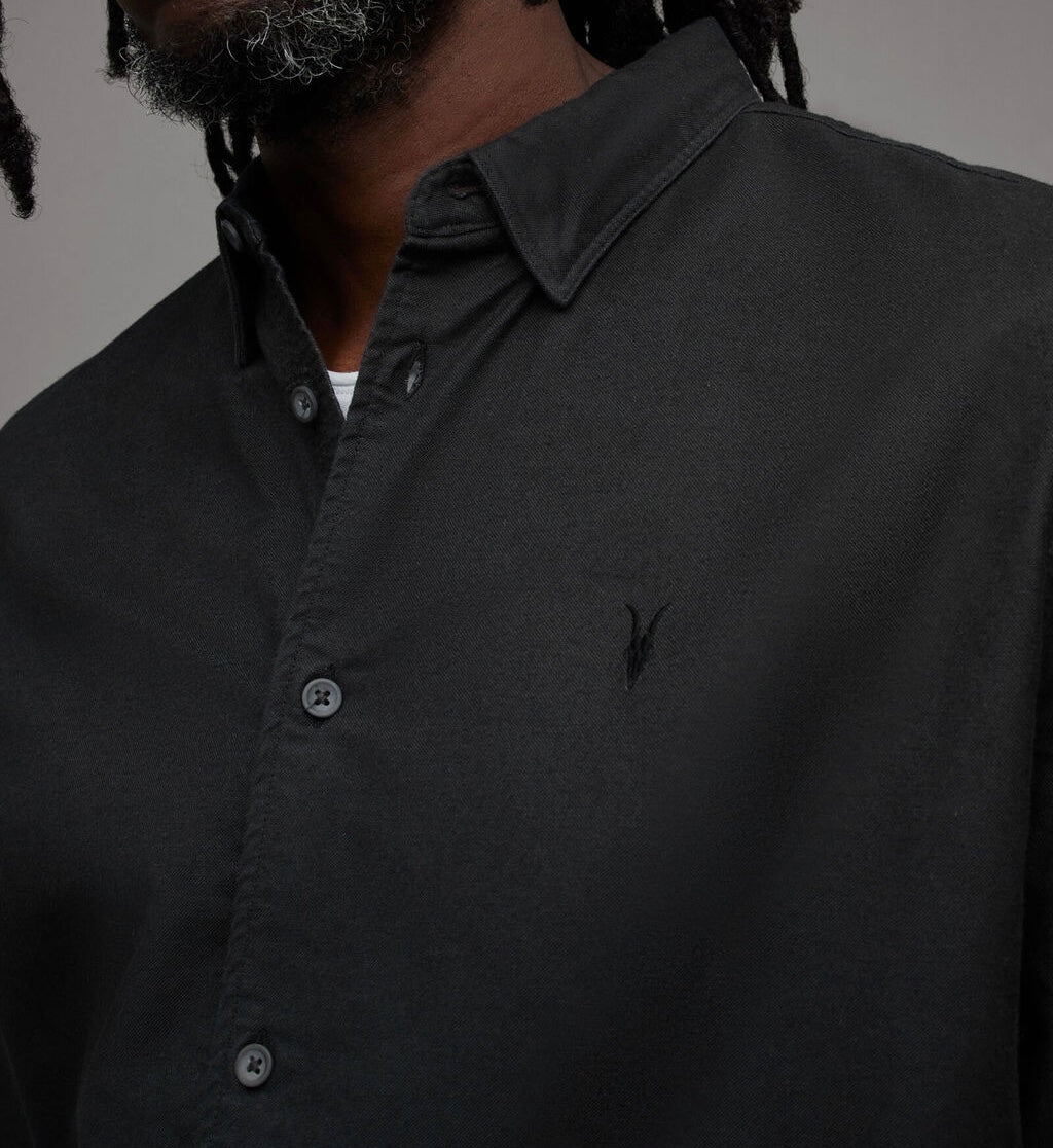 All_Saints_Hermosa_Ram_Skull_black_Original_Shirt_Egypt