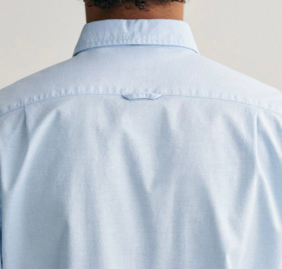 G.a.N-T. Regular Fit Shirt Long Sleeves Sky Blue