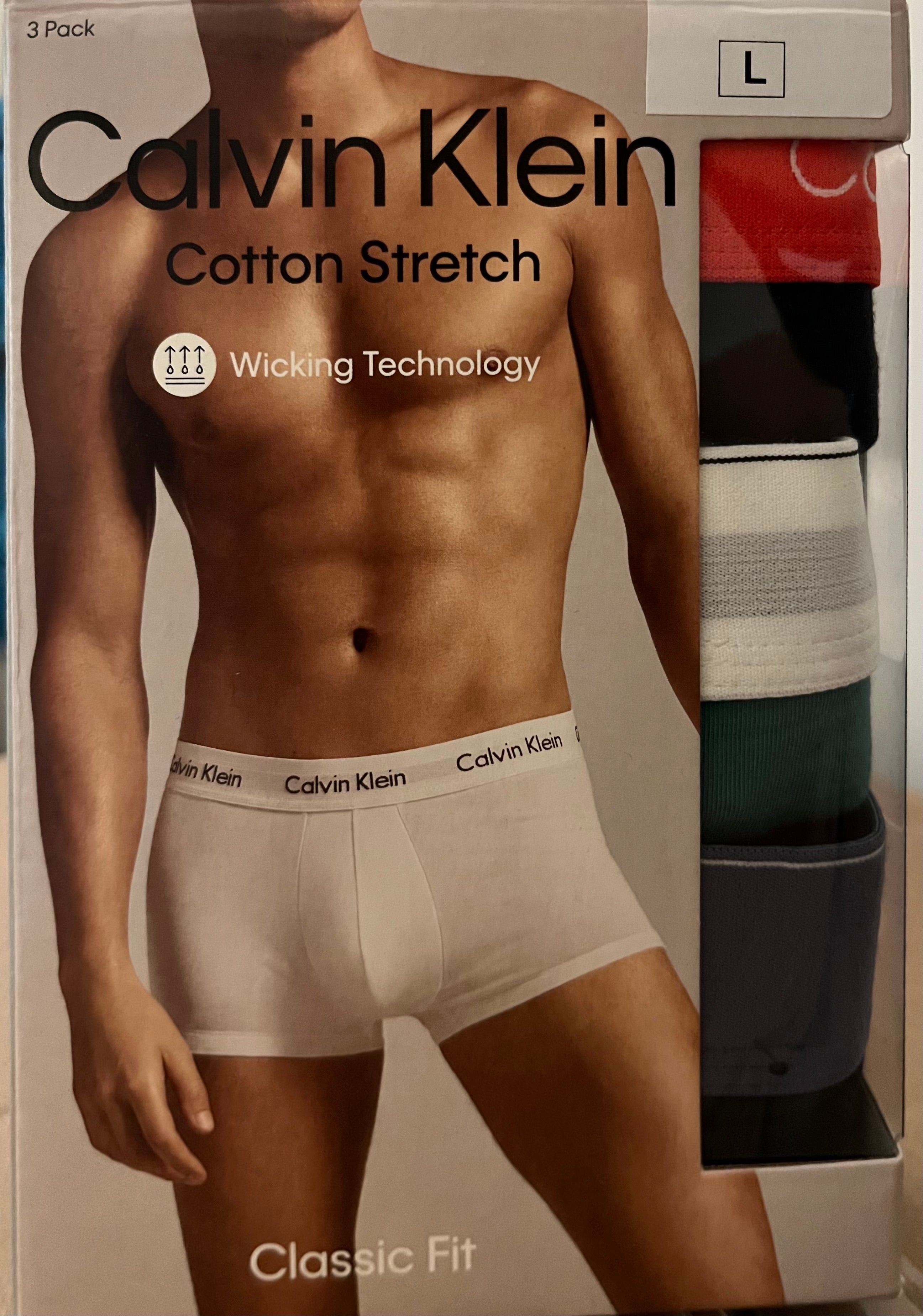 CK cotton stretch boxer