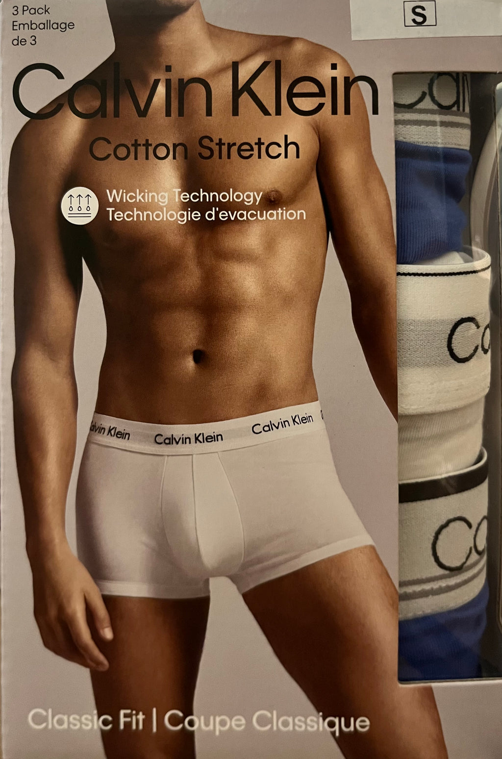 CK cotton stretch boxer