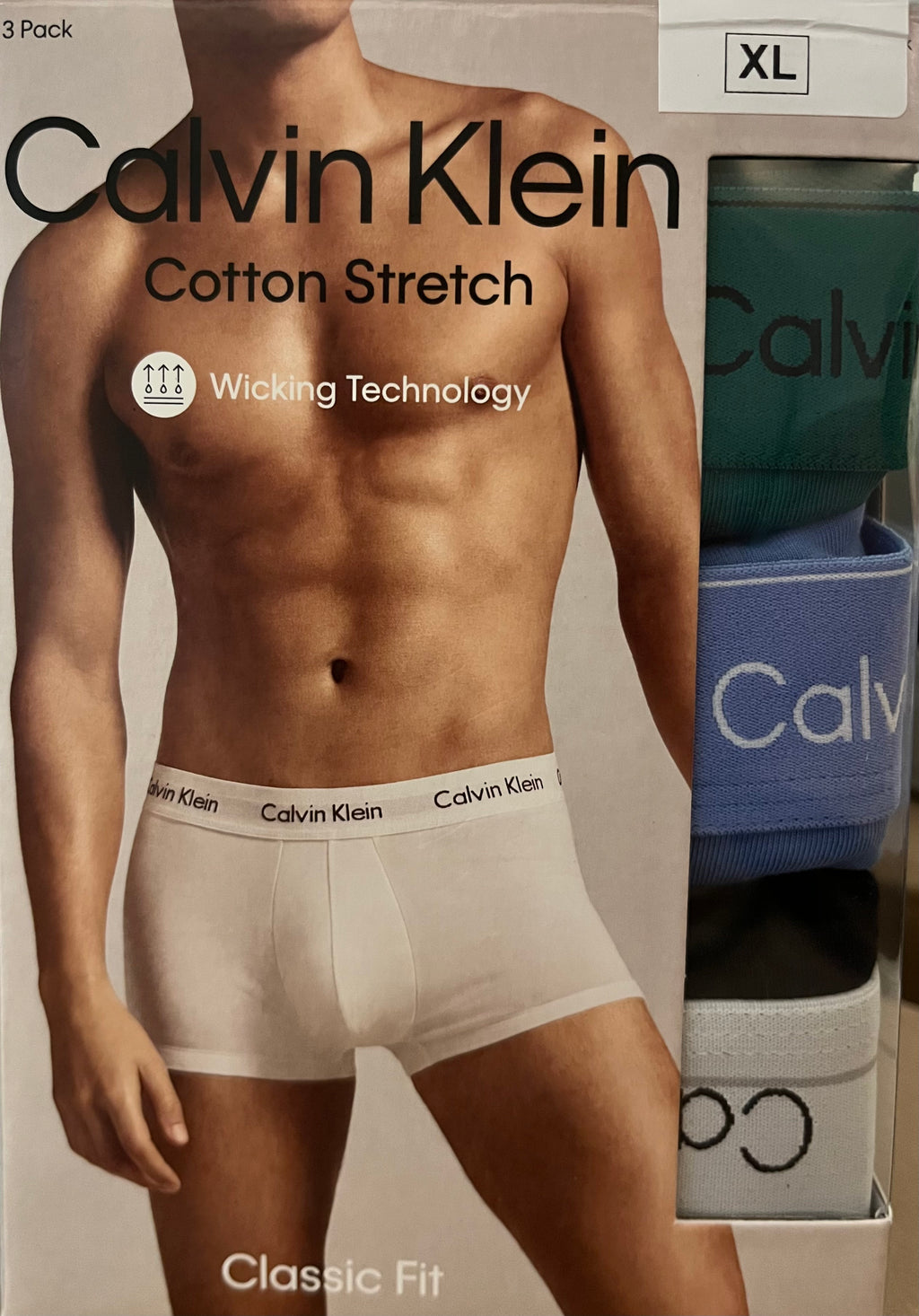 CK cotton stretch boxer