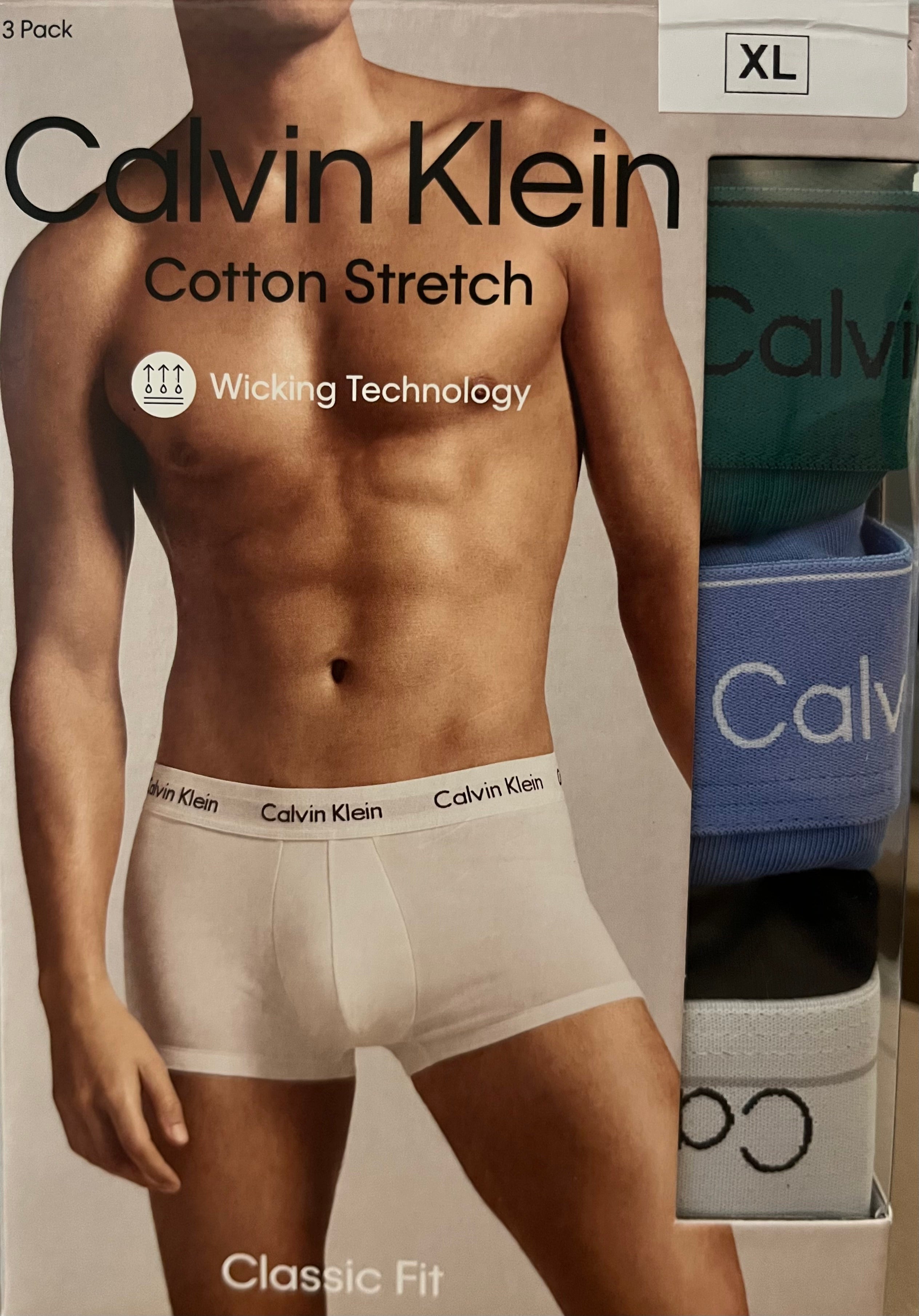 CK cotton stretch boxer