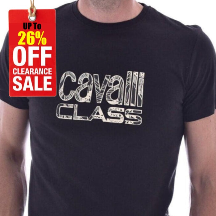 C.a.V.A-L.L.I. C.L.A.S.S. T SHIRT Round Neck Black