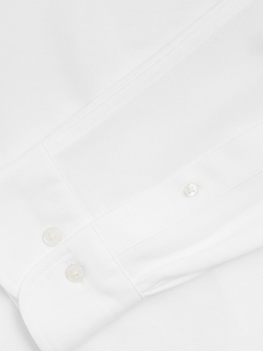 G.a-N.T Reg Jersey Pique shirt White
