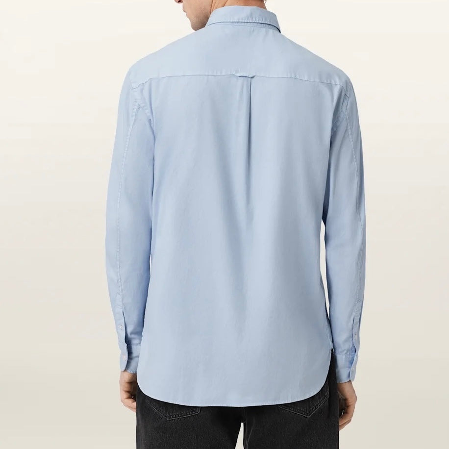A.l.l.S.a.i.n.t.s HERMOSA RAMSKULL RELAXED FIT SHIRT Light Blue