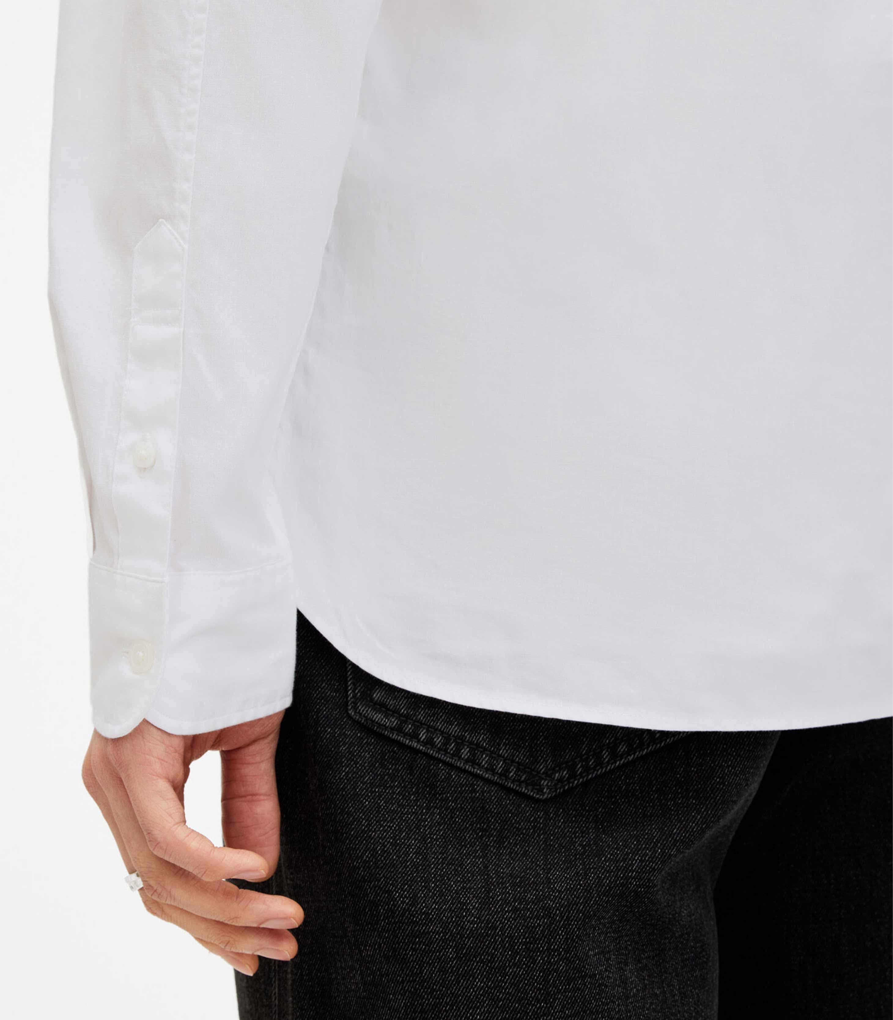 A.l.l.S.a.i.n.t.s HERMOSA RAMSKULL RELAXED FIT SHIRT White