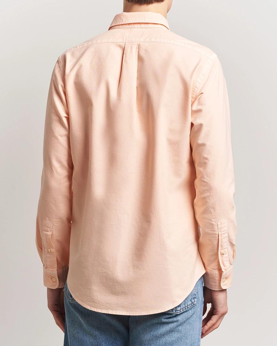 P.o.L.O R.A.L.P.H L.A.U-R.E.N Garment-Dyed Oxford Shirt Custom Fit amber