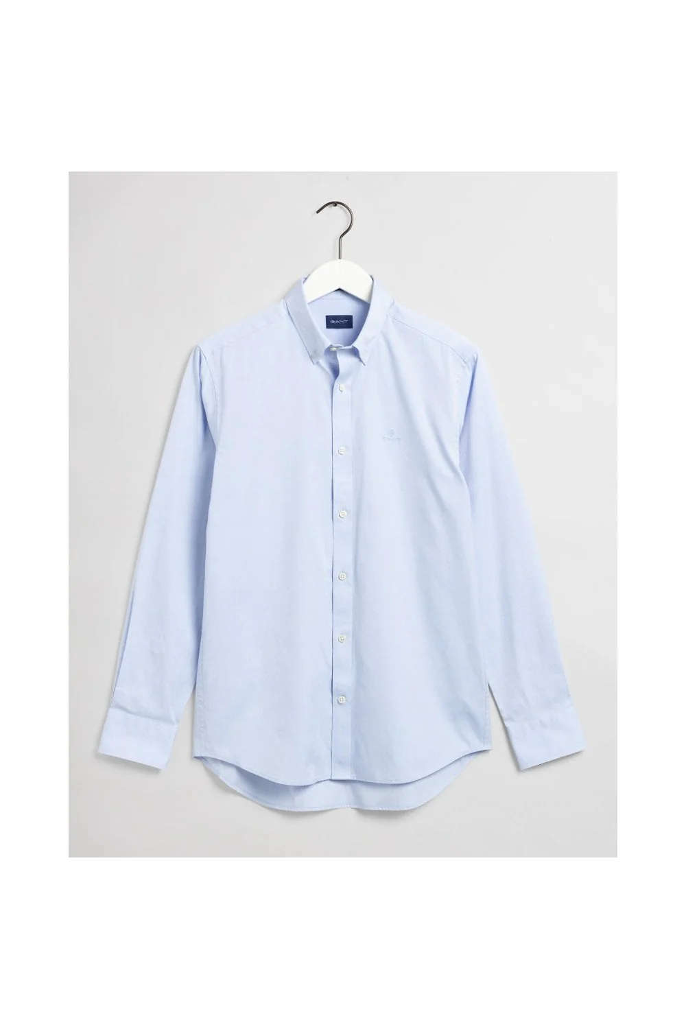 G.A.N.T Oxford Shirt Light Blue With G Logo