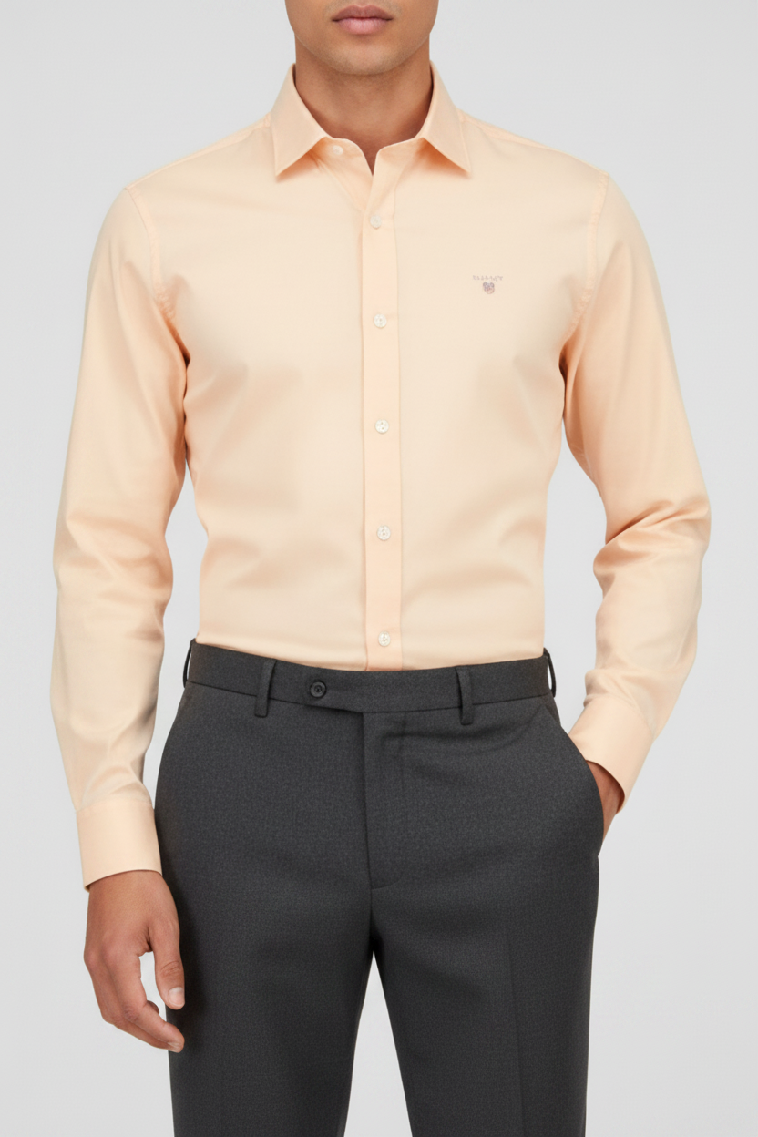 G.a.N-T Oxford Shirt Regular Fit Light Mango