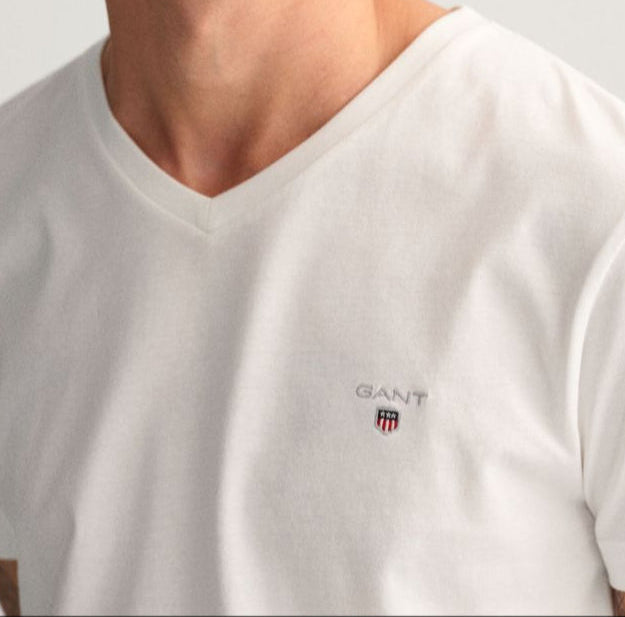 Gant White T Shirt Original Egypt
