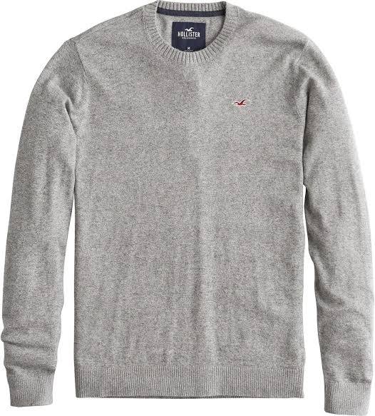 Hollister Gray Sweat Shirt Original Egypt