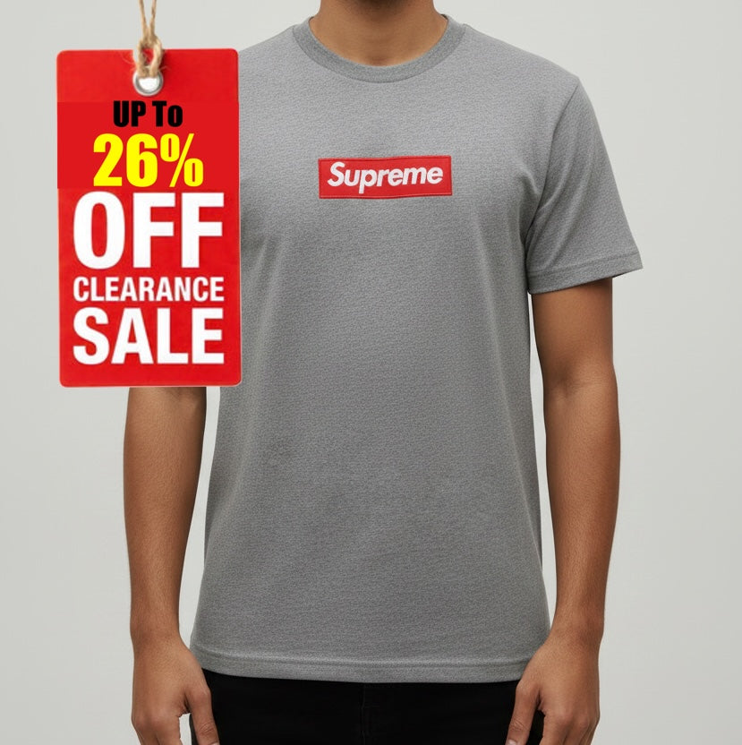 S.u.P.R-E.M.E T-shirt Grey