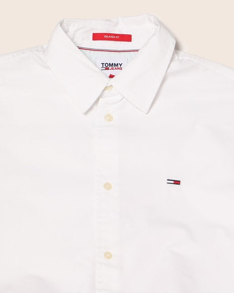 T.o.m.m.y J.e.a.n.s Classic oxford shirt in white