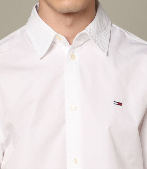T.o.m.m.y J.e.a.n.s Classic oxford shirt in white