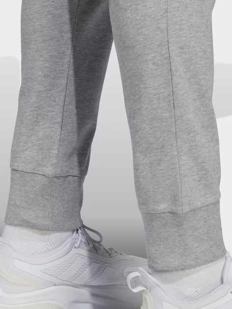 A.d.I-D.A.S. ESSENTIALS SINGLE JERSEY TAPERED CUFF PANTS Gray