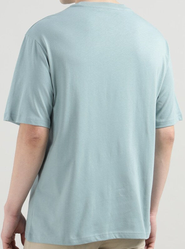 K.a.R-L. L.A.G.E.R.F.E.L.D. Circle Logo T-Shirt Slate Light Blue