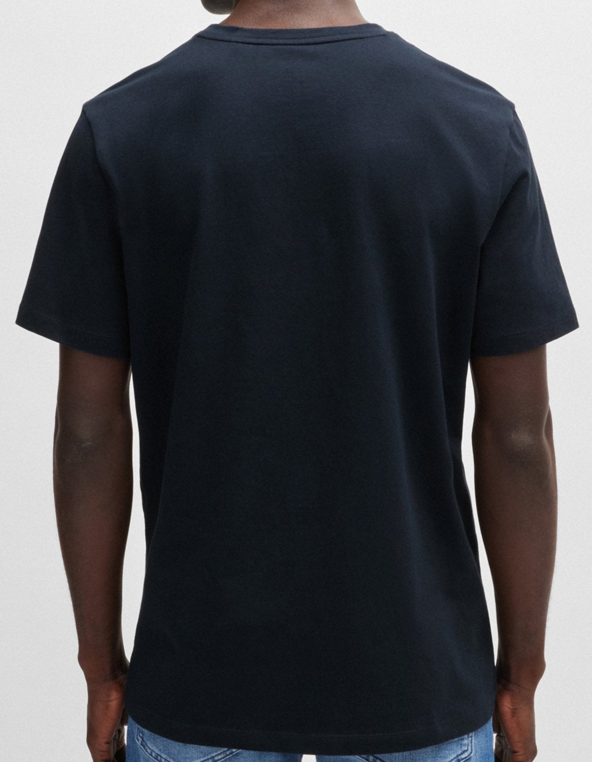 B.o.S_S. T-Shirt Cotton-jersey T-shirt with logo patch Regular fit