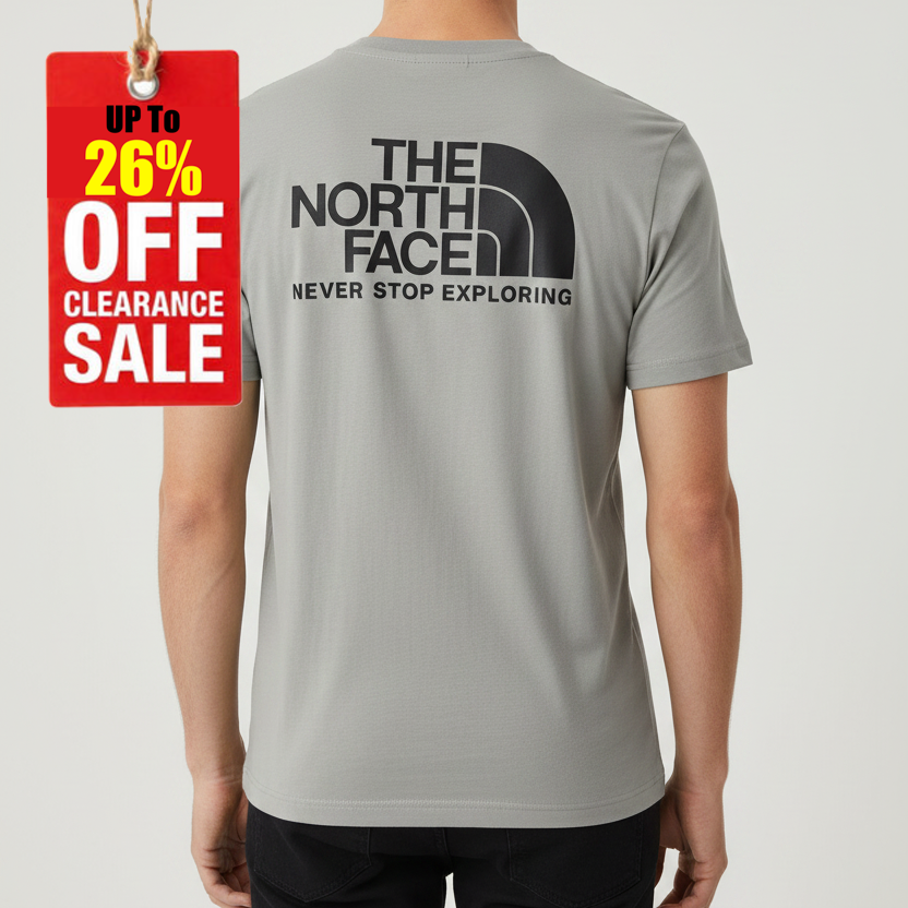 T.h.e. N.o.r.t.h. F.a.c.e. T-shirt Grey